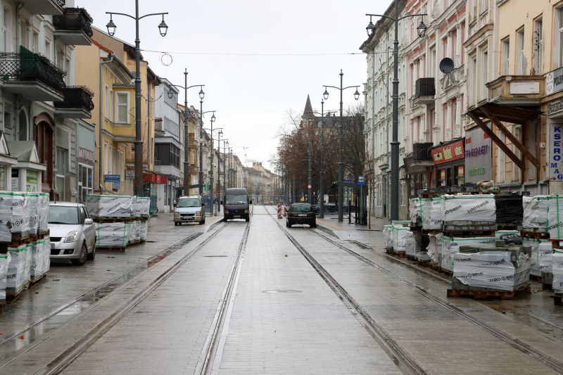 15/17 Postęp prac na Chrobrego - luty 2022