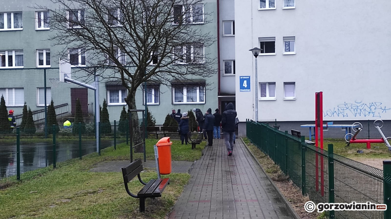 3/11 Pożar w wieżowcu przy ul. Piłsudskiego