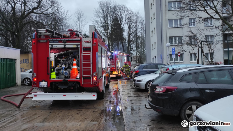 6/11 Pożar w wieżowcu przy ul. Piłsudskiego