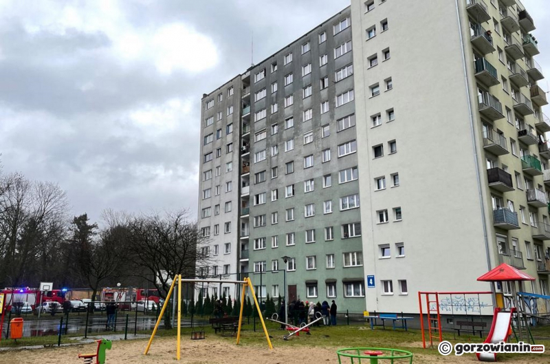 7/11 Pożar w wieżowcu przy ul. Piłsudskiego