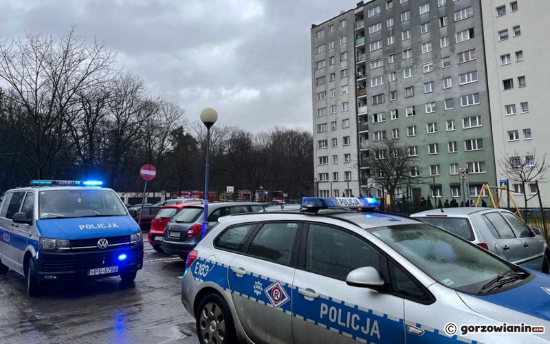 10/11 Pożar w wieżowcu przy ul. Piłsudskiego