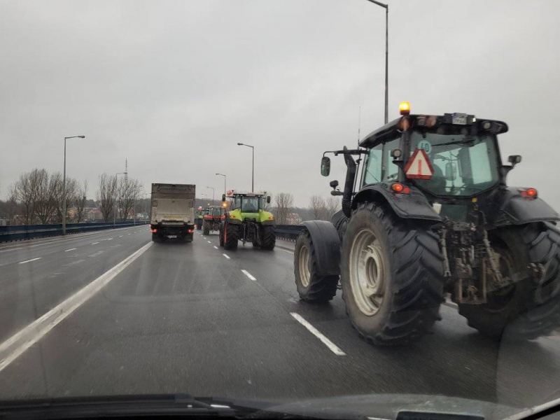 10/10 Protest rolników na DK22