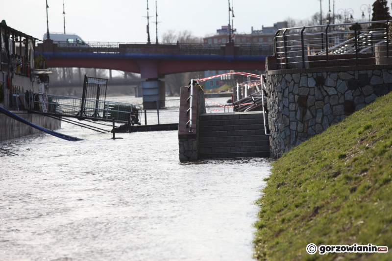 13/14 Stan alarmowy na rzece Warcie przekroczony