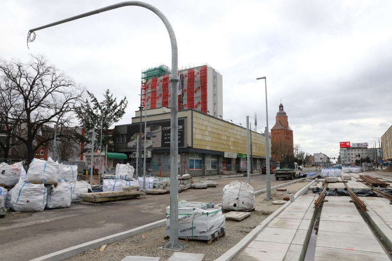 4/12 Przebudowa ul. Chrobrego - luty 2022