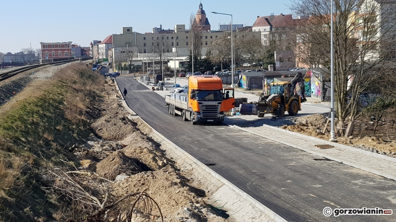 15/15 Budowa nowego odcinka ul. Spichrzowej - marzec 2022