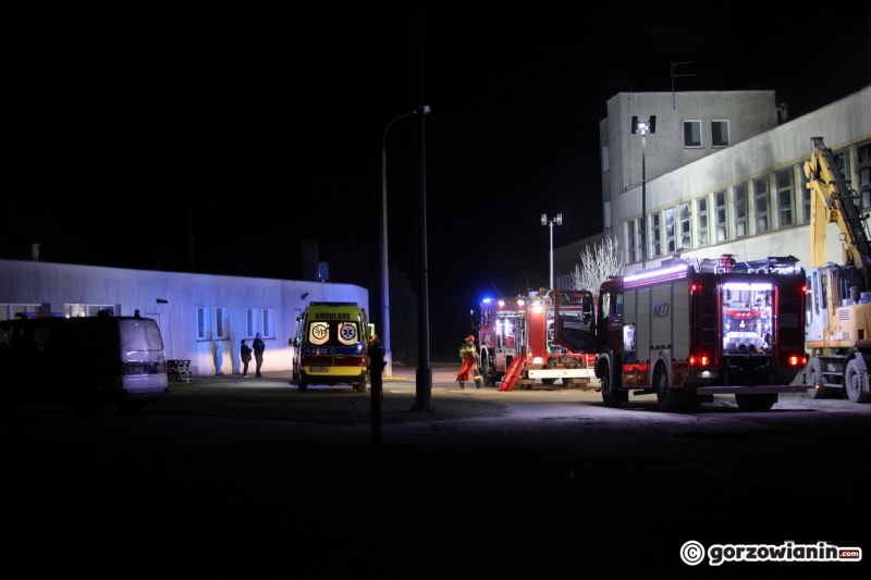 2/12 Pożar w budynku dawnej Silwany