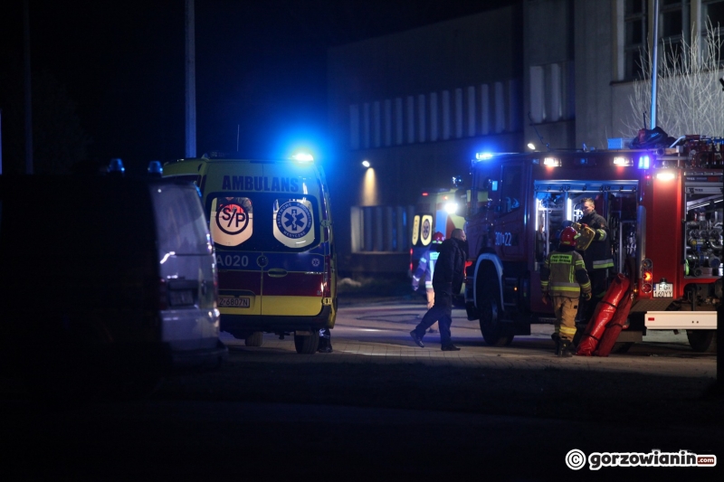 10/12 Pożar w budynku dawnej Silwany