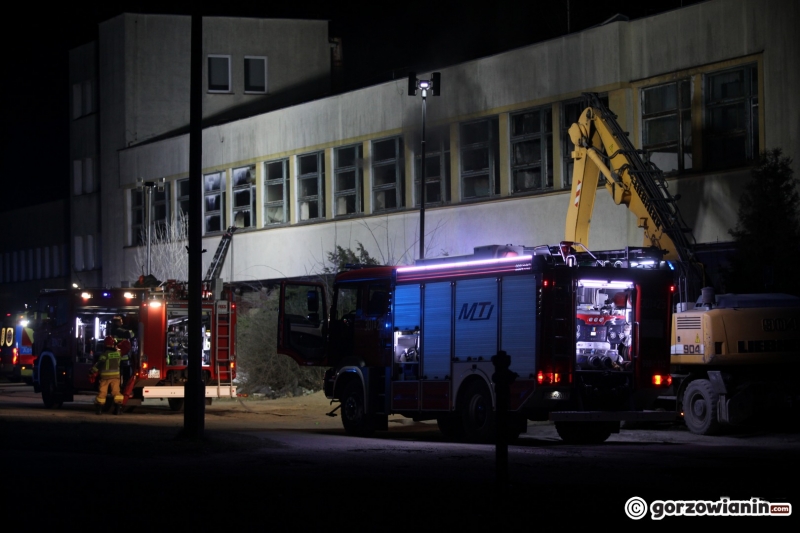 12/12 Pożar w budynku dawnej Silwany