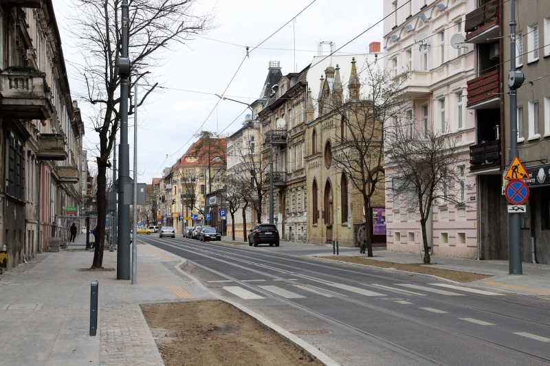 27/34 Postęp prac na Chrobrego i Mieszka I - kwiecień 2022