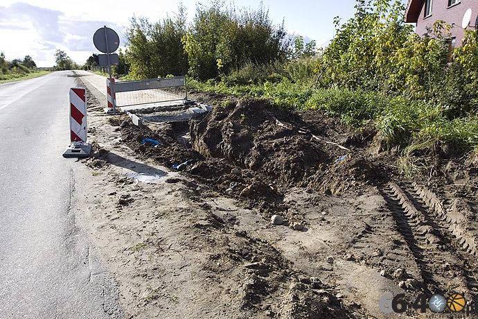 1/6 Dębno: Ścieżka rowerowa w kierunku Dargomyśla