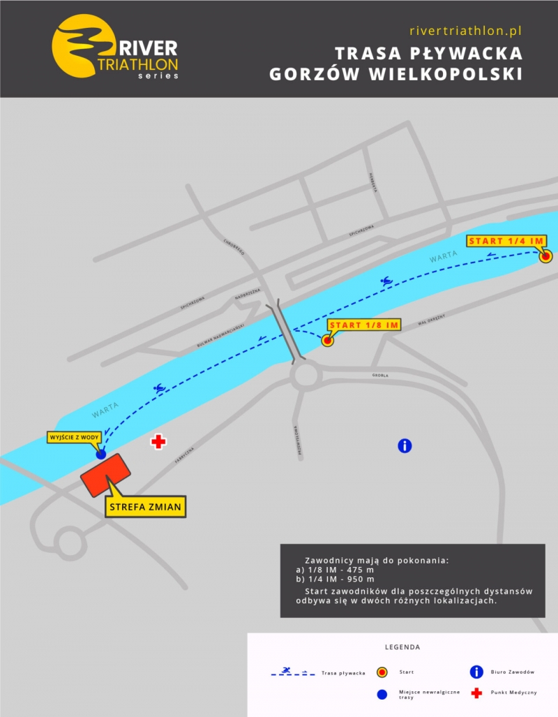 3/4 Samsung River Triathlon Series w Gorzowie