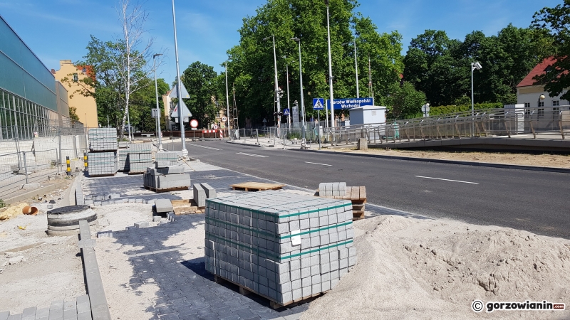 6/11 Postęp prac na Spichrzowej - czerwiec 2022