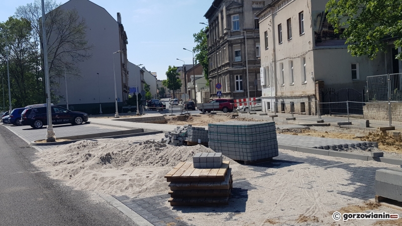 8/11 Postęp prac na Spichrzowej - czerwiec 2022