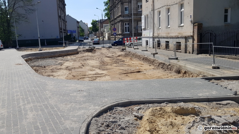 9/11 Postęp prac na Spichrzowej - czerwiec 2022