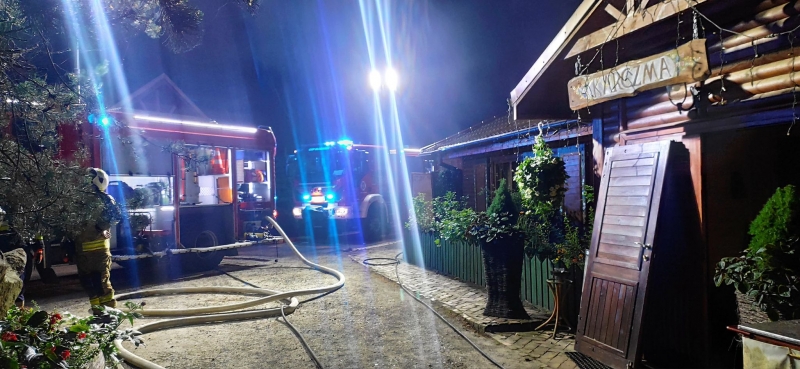 4/6 Pożar w ośrodku Azyl w Mironicach