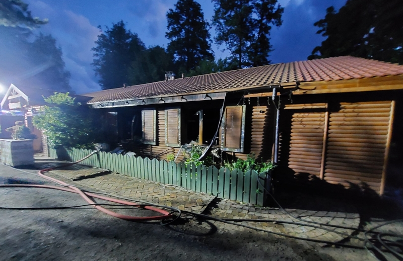 5/6 Pożar w ośrodku Azyl w Mironicach