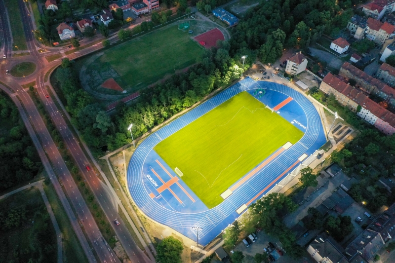5/16 Tak prezentuje się stadion lekkoatletyczny w Gorzowie