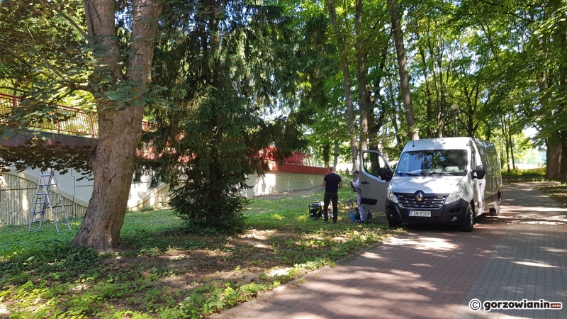 7/10 Oczyszczona kładka w parku Kopernika