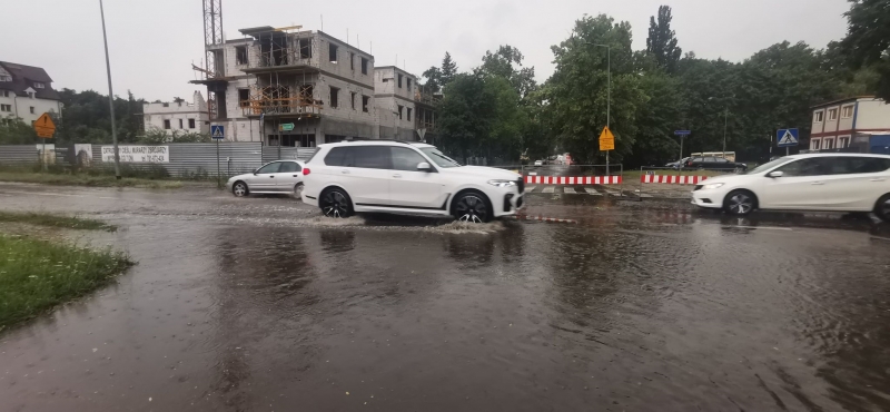 3/20 Burza przeszła przez Gorzów. Jak zwykle zalało wiele ulic
