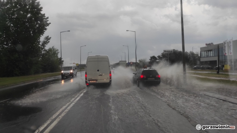 4/20 Burza przeszła przez Gorzów. Jak zwykle zalało wiele ulic
