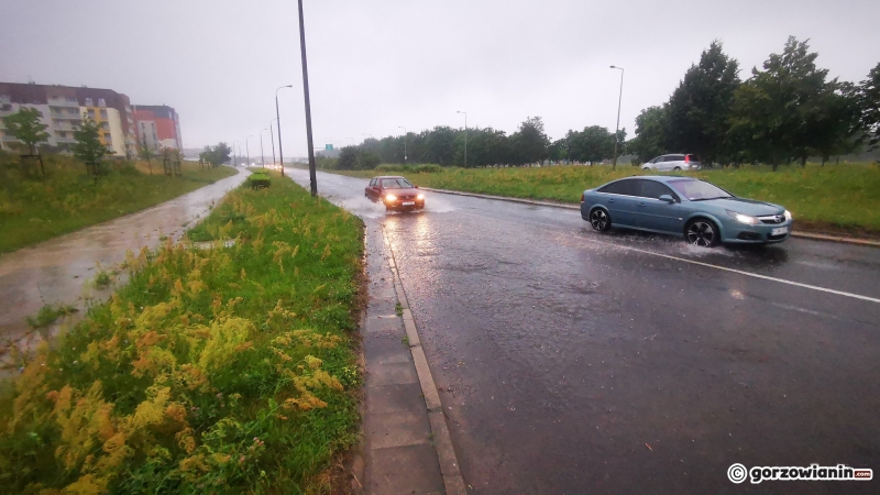 8/20 Burza przeszła przez Gorzów. Jak zwykle zalało wiele ulic