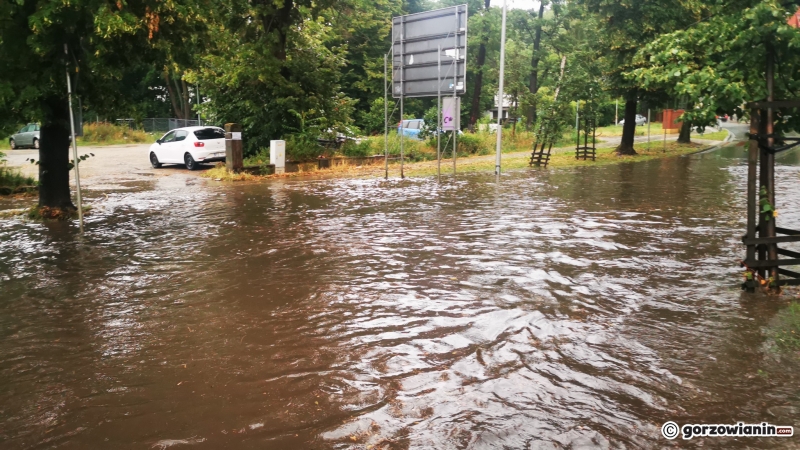 9/20 Burza przeszła przez Gorzów. Jak zwykle zalało wiele ulic
