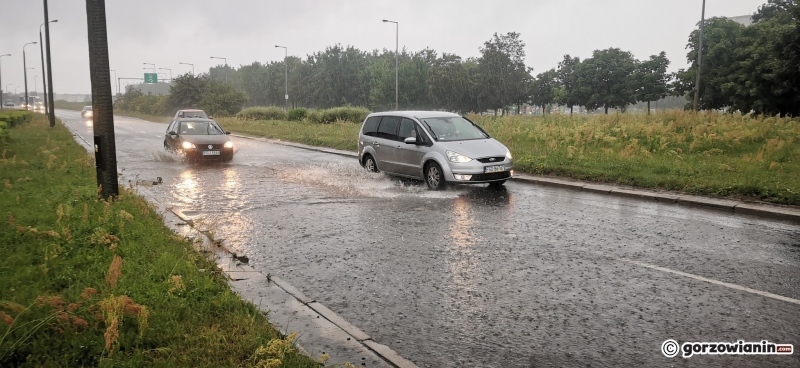 13/20 Burza przeszła przez Gorzów. Jak zwykle zalało wiele ulic