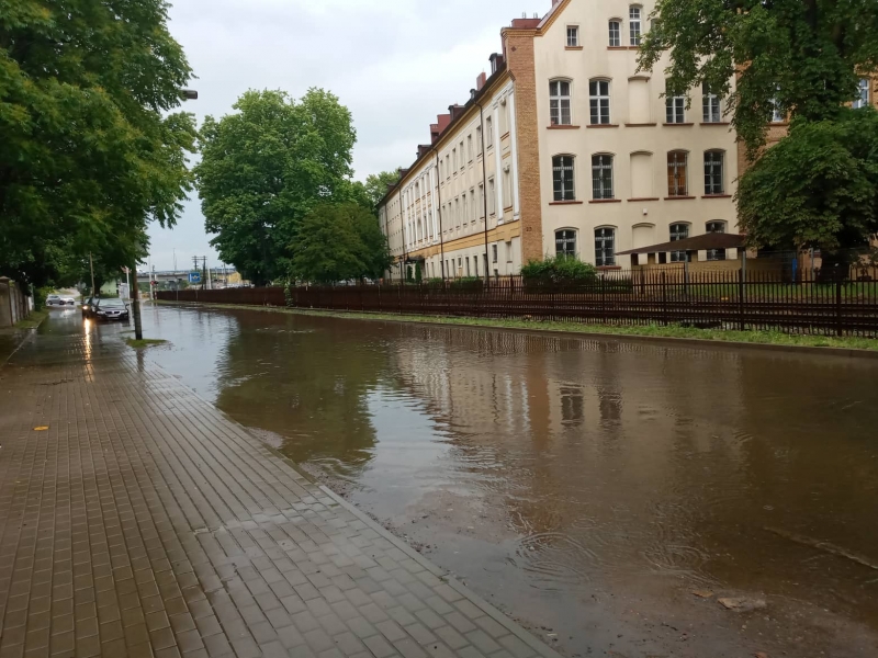 17/20 Burza przeszła przez Gorzów. Jak zwykle zalało wiele ulic