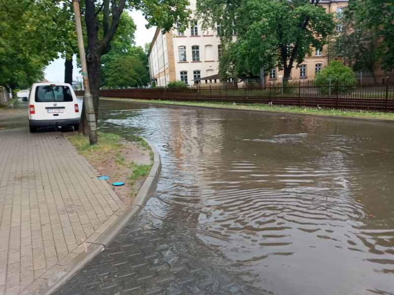 18/20 Burza przeszła przez Gorzów. Jak zwykle zalało wiele ulic
