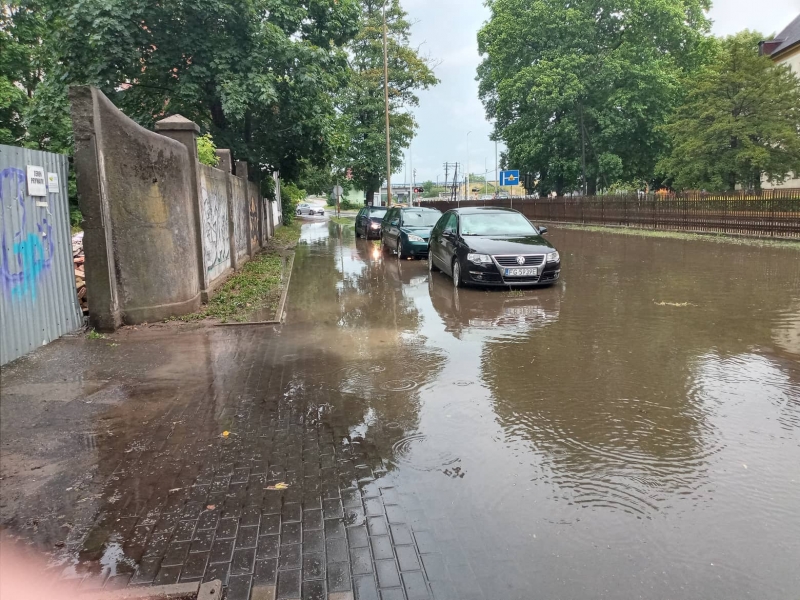 19/20 Burza przeszła przez Gorzów. Jak zwykle zalało wiele ulic