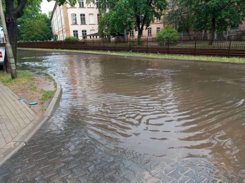 20/20 Burza przeszła przez Gorzów. Jak zwykle zalało wiele ulic