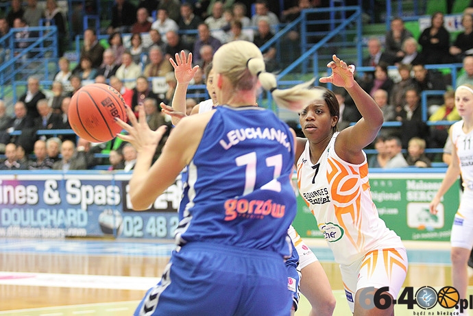 6/44 Bourges Basket - KSSSE AZS PWSZ Gorzów 57:50