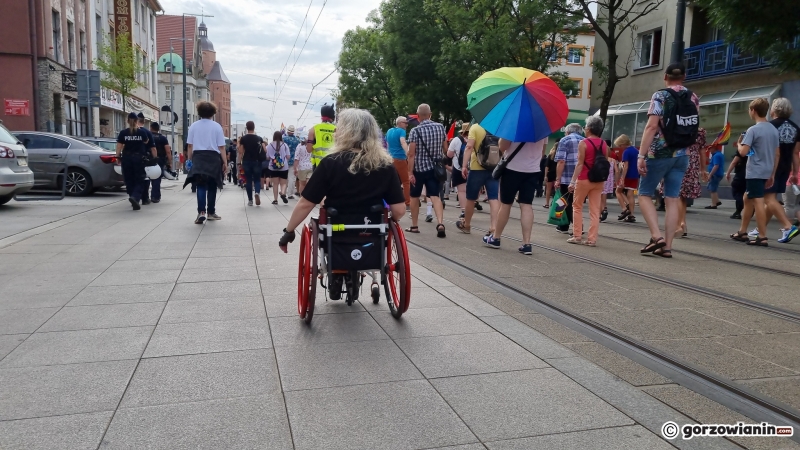 6/19 II Marsz Równości przeszedł przez Gorzów