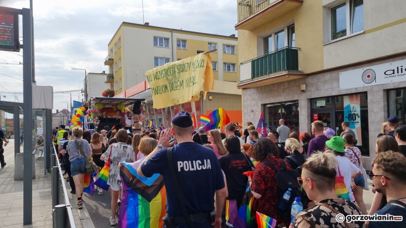 8/19 II Marsz Równości przeszedł przez Gorzów