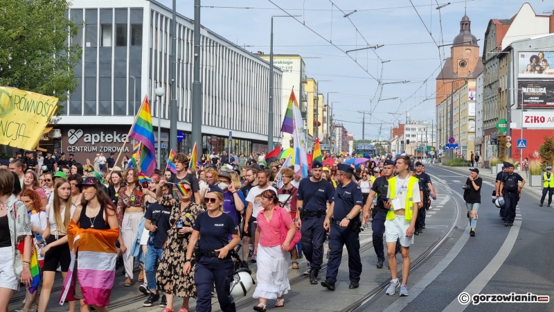 10/19 II Marsz Równości przeszedł przez Gorzów