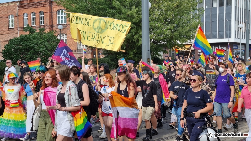 11/19 II Marsz Równości przeszedł przez Gorzów
