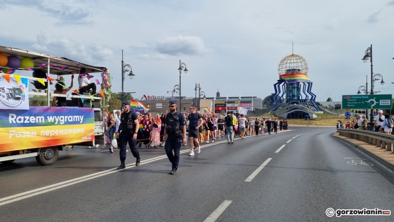 16/19 II Marsz Równości przeszedł przez Gorzów