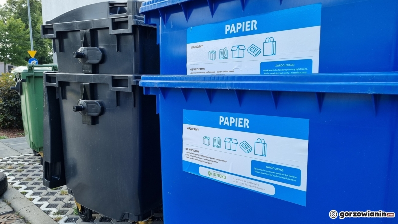 7/7 Inneko rozstawia nowe pojemniki na osiedlach w Gorzowie