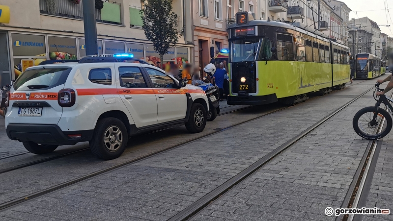 1/4 Zdarzenie z udziałem tramwaju na Chrobrego