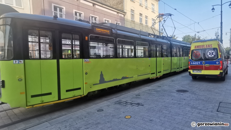 2/4 Zdarzenie z udziałem tramwaju na Chrobrego