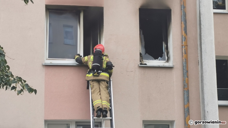 4/10 Pożar mieszkania przy ul. Wróblewskiego