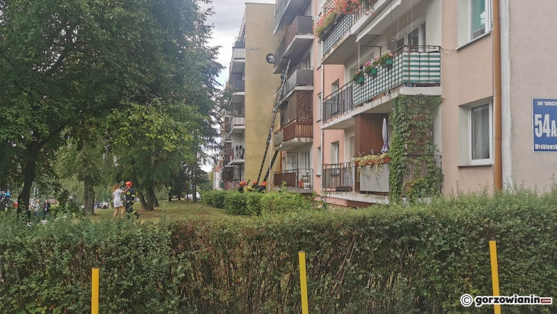 6/10 Pożar mieszkania przy ul. Wróblewskiego