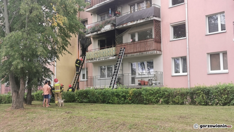 8/10 Pożar mieszkania przy ul. Wróblewskiego
