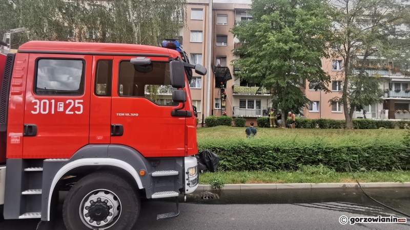 9/10 Pożar mieszkania przy ul. Wróblewskiego