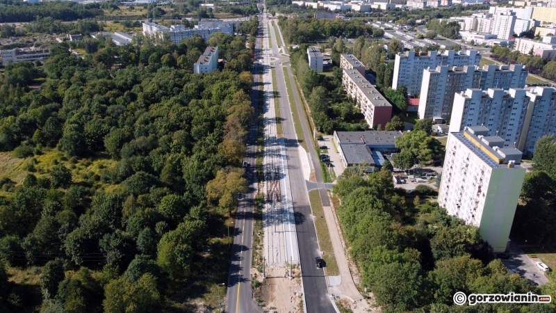 3/9 Gorzów: Kierowcy jadą już nowym odcinkiem ulicy Walczaka