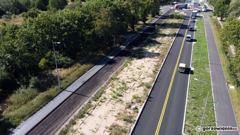 7/9 Gorzów: Kierowcy jadą już nowym odcinkiem ulicy Walczaka
