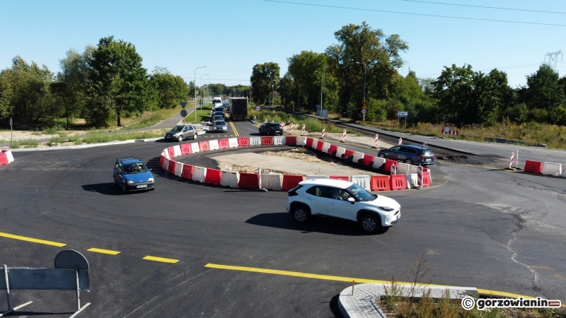9/9 Gorzów: Kierowcy jadą już nowym odcinkiem ulicy Walczaka