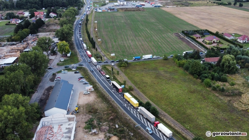 6/6 Korek na DK22 od strony Bolemina