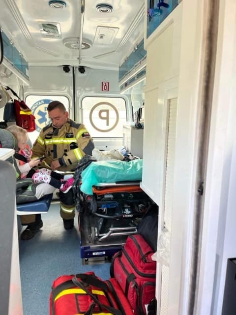 4/7 Dachowanie fiata na S3 koło MOP Marwice