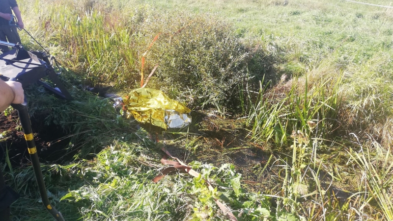 3/5 Akcja ratunkowa konia w Łośnie